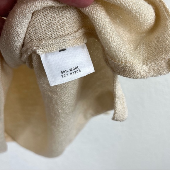 St John Fall 06 Knit Pop on Mandarin Logo Sweater Top - Picture 5 of 9